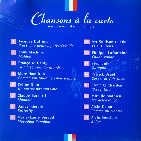 various : Chansons à la Carte - Un Tour de France - de 16 Mooiste Chansons (CD, Comp)