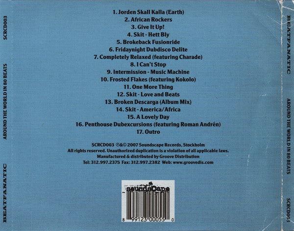Beatfanatic : Around The World In 80 Beats (CD, Album)