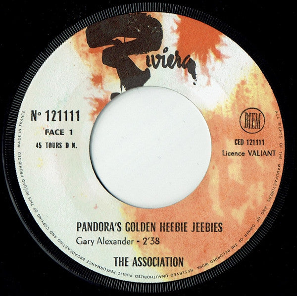 The Association (2) : Pandora's Golden Heebie Jeebies / Standing Still (7")