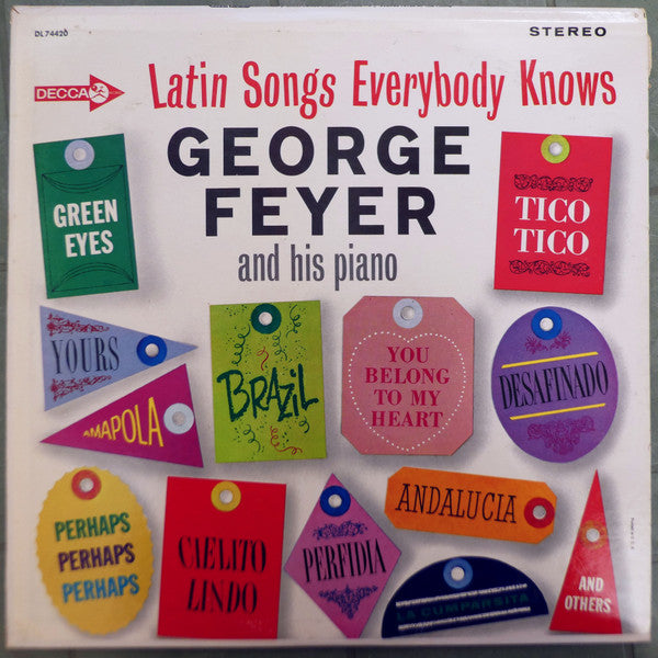 George Feyer : Latin Songs Everybody Knows (LP, Album)