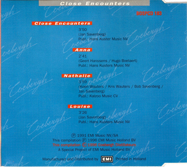 Clouseau : Close Encounters (CD, Maxi, Comp)