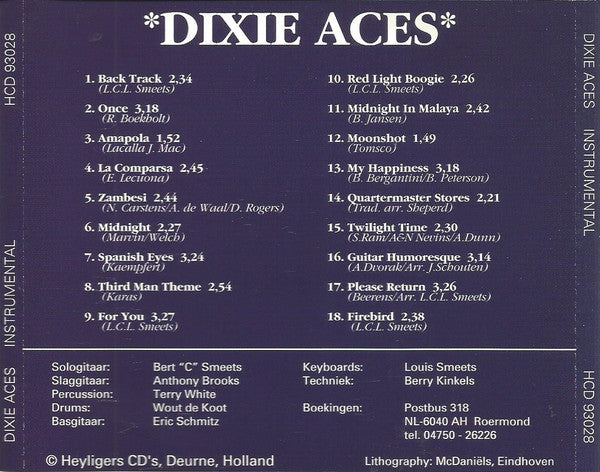 Dixie Aces : Instrumental (CD, Album)