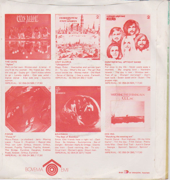 Sunrise (2) : Soledad (7", Single)