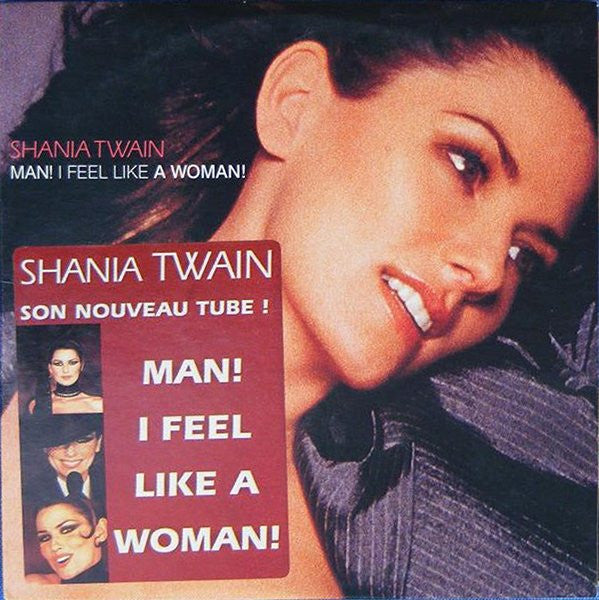 Shania Twain : Man! I Feel Like A Woman! (CD, Single, Car)