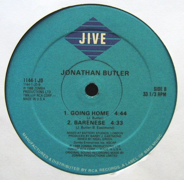 Jonathan Butler : There's One Born Every Minute (I'm A Sucker For You) (12")