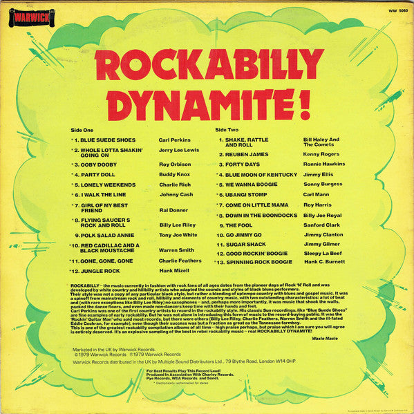 Various : Rockabilly Dynamite! (LP, Comp)