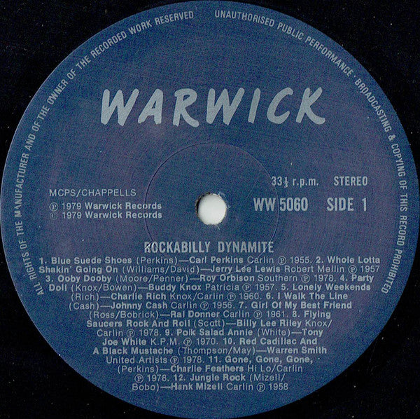 Various : Rockabilly Dynamite! (LP, Comp)