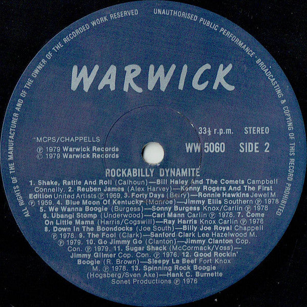 Various : Rockabilly Dynamite! (LP, Comp)