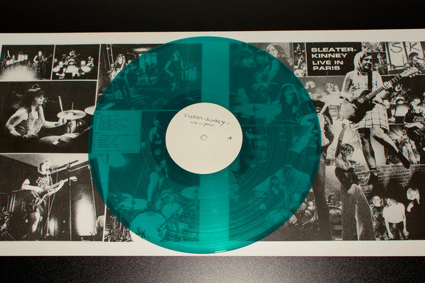 Sleater-Kinney : Live In Paris (LP, Album, Ltd, Gre)