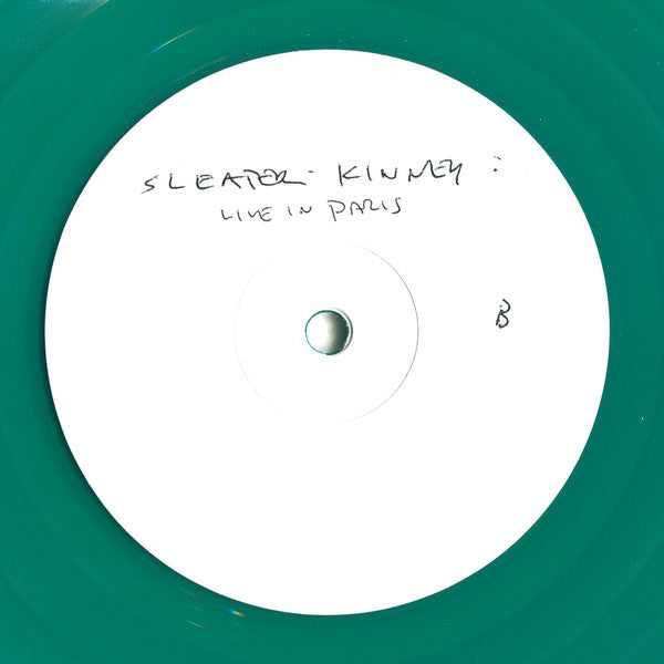 Sleater-Kinney : Live In Paris (LP, Album, Ltd, Gre)