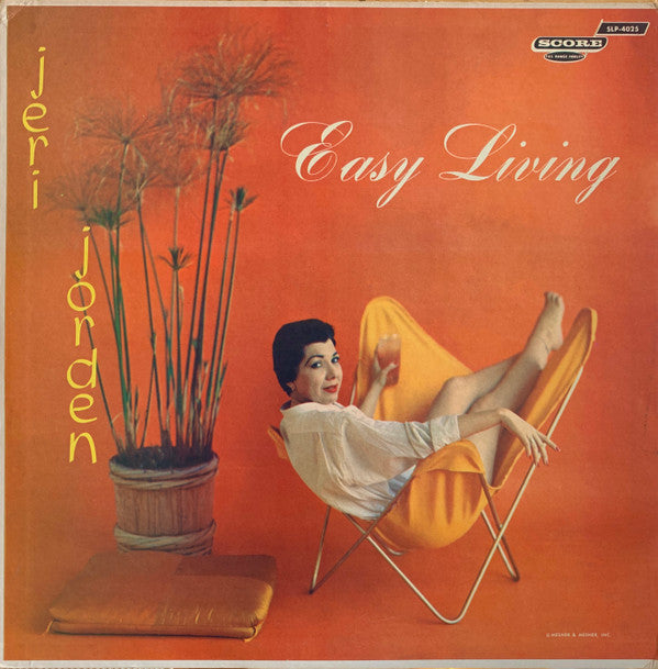 Jeri Jorden : Easy Living (LP, Album, Mono)