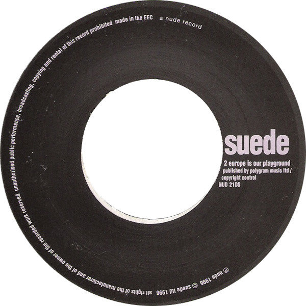 Suede : Trash (7", Single, Jukebox)