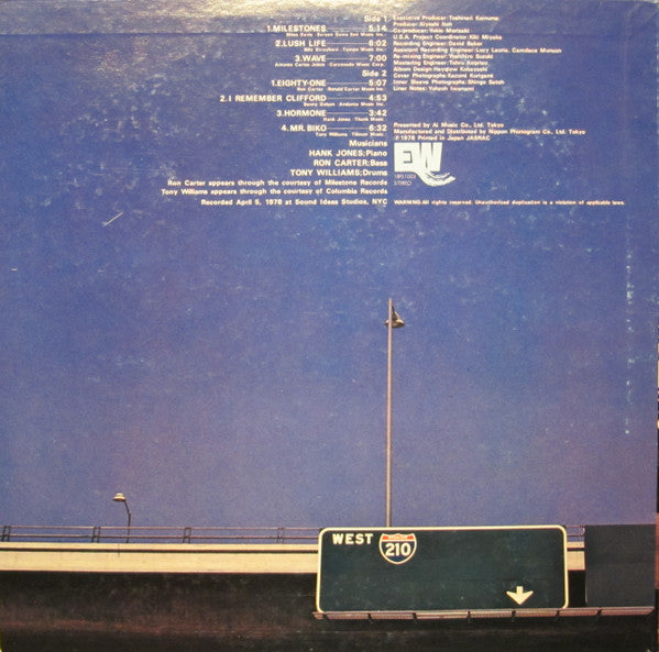 The Great Jazz Trio : Milestones (LP, Album, RE)