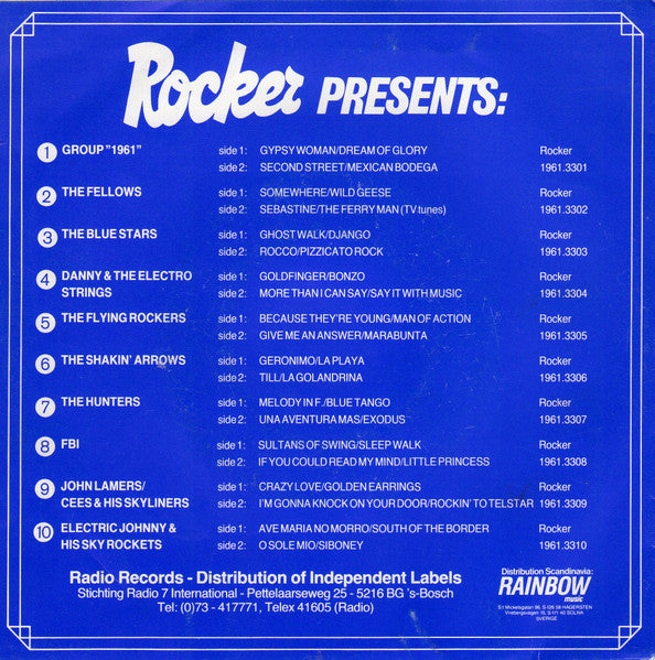 The Hunters (3) : A Tribute To Johnny & His Cellar Rockers (7", EP)