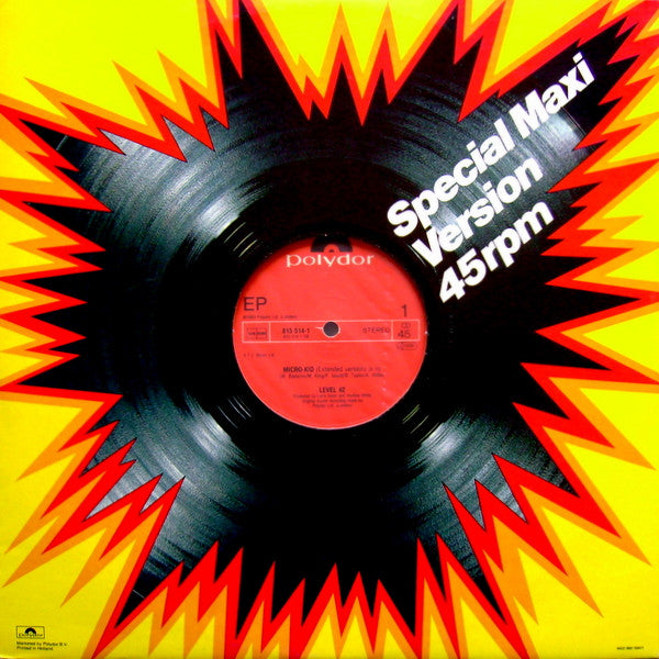 Level 42 : Micro-Kid (12", EP, Maxi, RE)