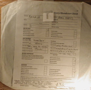 Panash : Spare Parts EP (12", EP, W/Lbl, Sta)