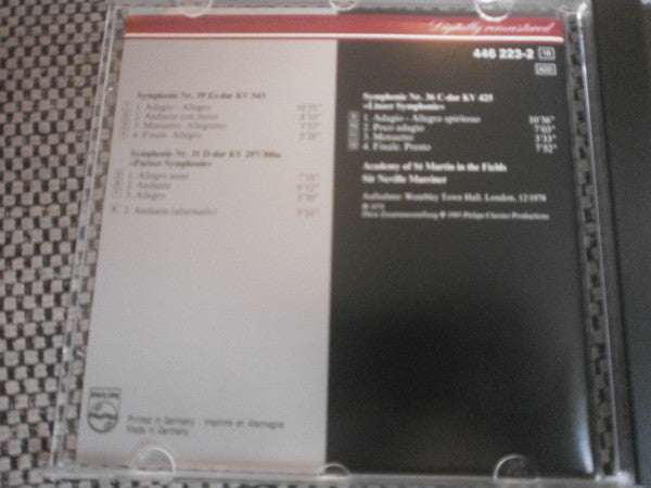 Wolfgang Amadeus Mozart - The Academy Of St. Martin-in-the-Fields, Sir Neville Marriner : Das Beste - Vol. 1 (CD, Comp)