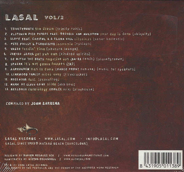 Various : Lasal Vol. 2 - Avantgarde Soul Stuff (CD, Comp)