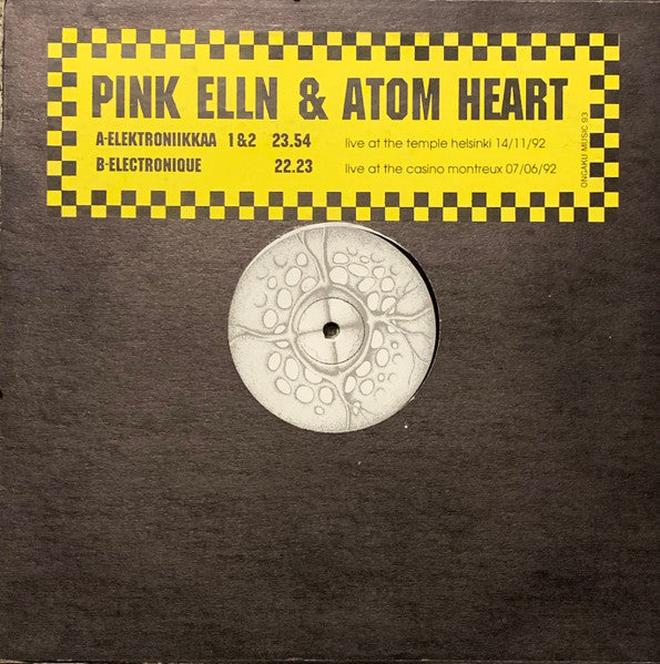 Pink Elln & Atom Heart : Elektroniikkaa 1&2 / Electronique (12")