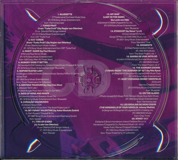Toots Thielemans : Top 40 Toots (His Ultimate Top 40 Collection) (2xCD, Comp)