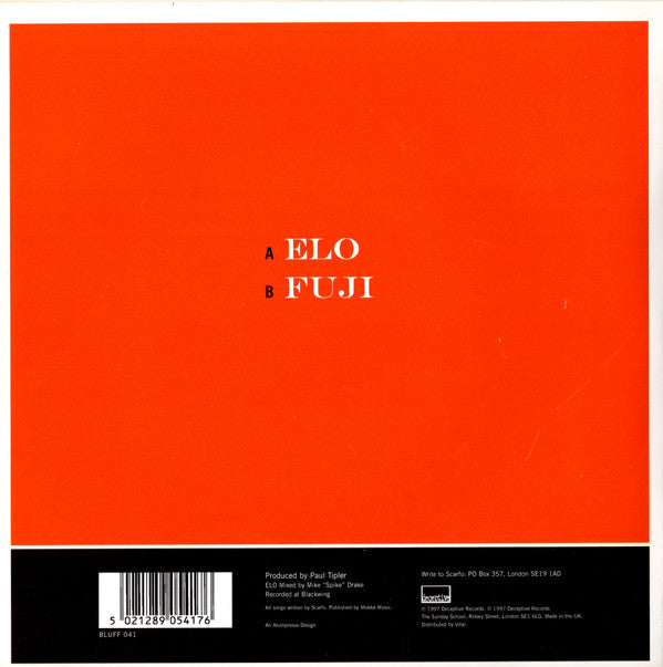 Scarfo : ELO (7", Single)