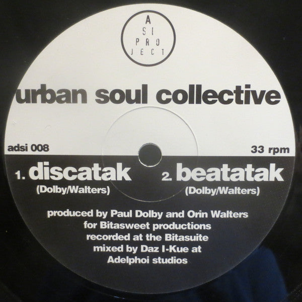 Urban Soul Collective : Bugfunk / Discatak / Beatatak (12")