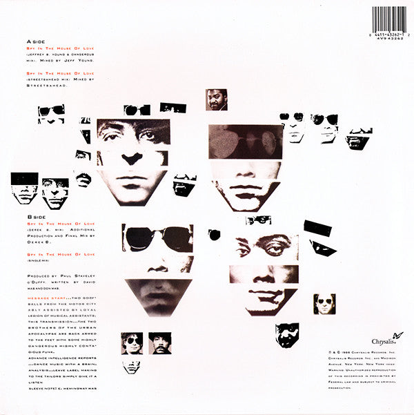 Was (Not Was) : Spy In The House Of Love (12")