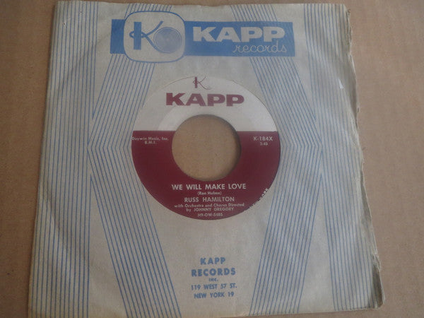 Russ Hamilton : Rainbow (7", Single, Ind)