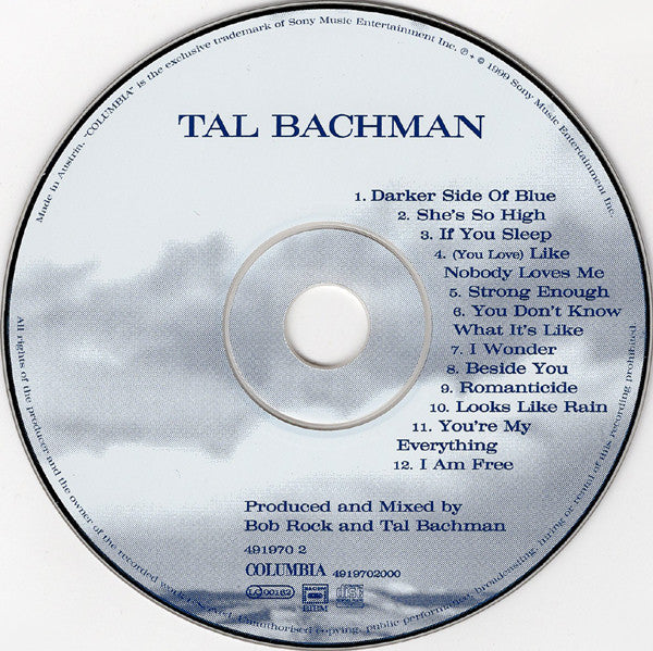 Tal Bachman : Tal Bachman (CD, Album)