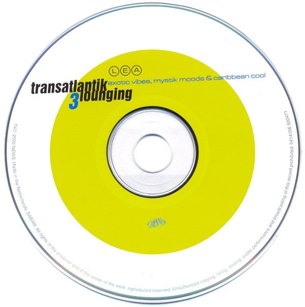 Various : Transatlantik Lounging 3 (Exotic Vibes, Mystic And Caribbean Cool) (CD, Comp, Mixed)