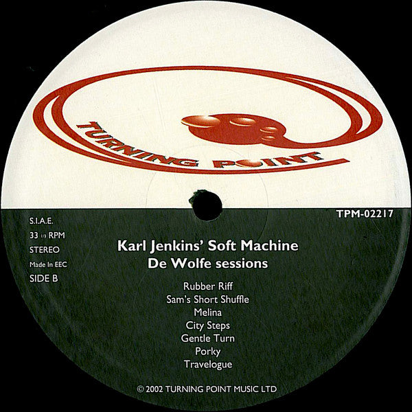 Karl Jenkins' Soft Machine* : De Wolfe Sessions (LP, RE, 180)