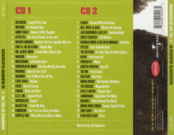 Various : Hormonen Op Hol Vol. 2 - 40 Nederpop Klassiekers (2xCD, Comp)