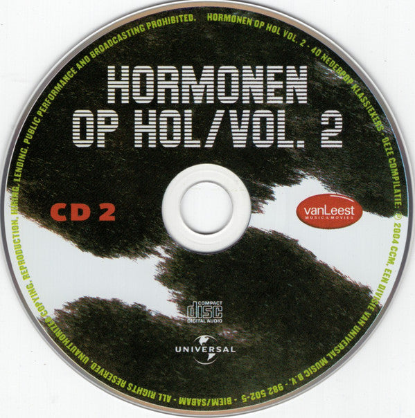 Various : Hormonen Op Hol Vol. 2 - 40 Nederpop Klassiekers (2xCD, Comp)