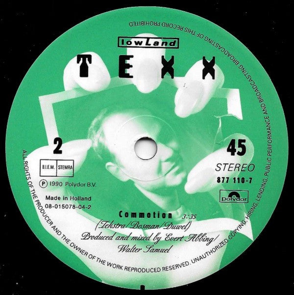 Texx : Break Her Heart (7", Single)