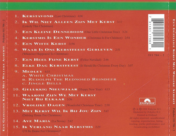 Willeke Alberti : Een Gezellige Kerst met Willeke Alberti (CD, Album)
