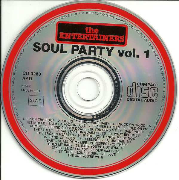 Various : Soul Party Vol. 1 (CD, Album, Comp)