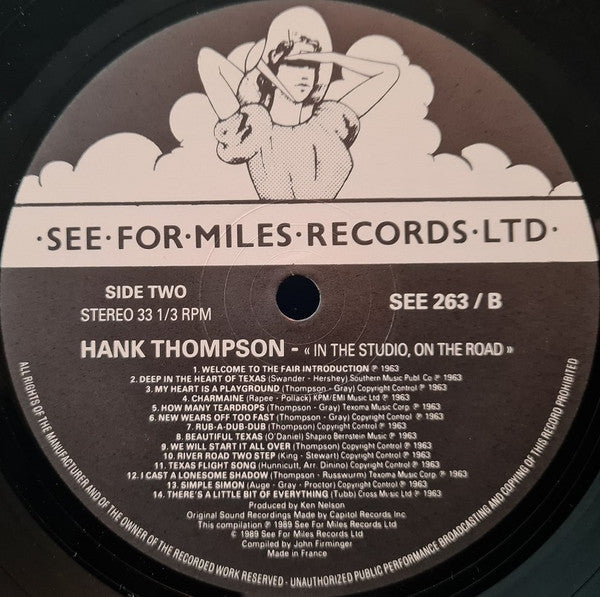 Hank Thompson and His Brazos Valley Boys : In The Studio, On The Road (LP, Comp)
