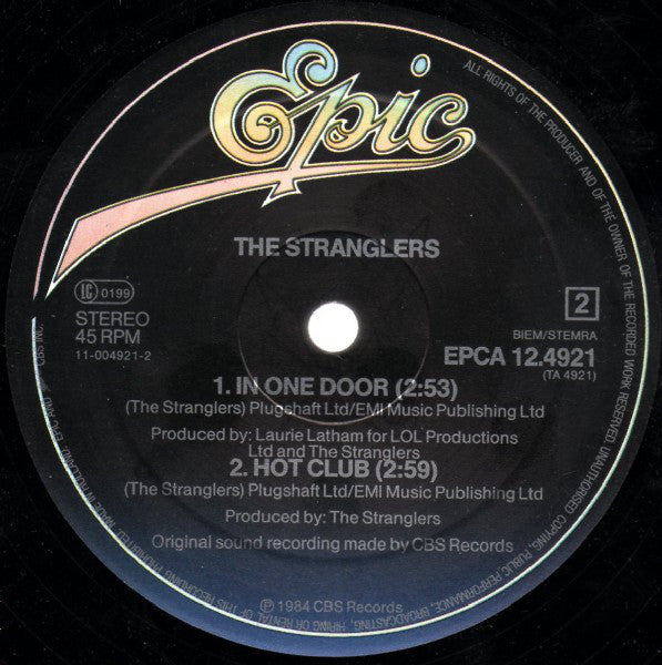 The Stranglers : No Mercy (12", Maxi)