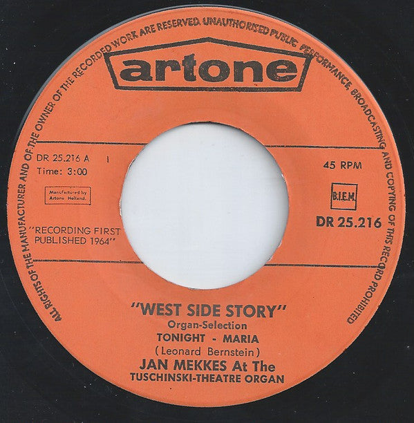 Jan Mekkes : West Side Story (7", Single)