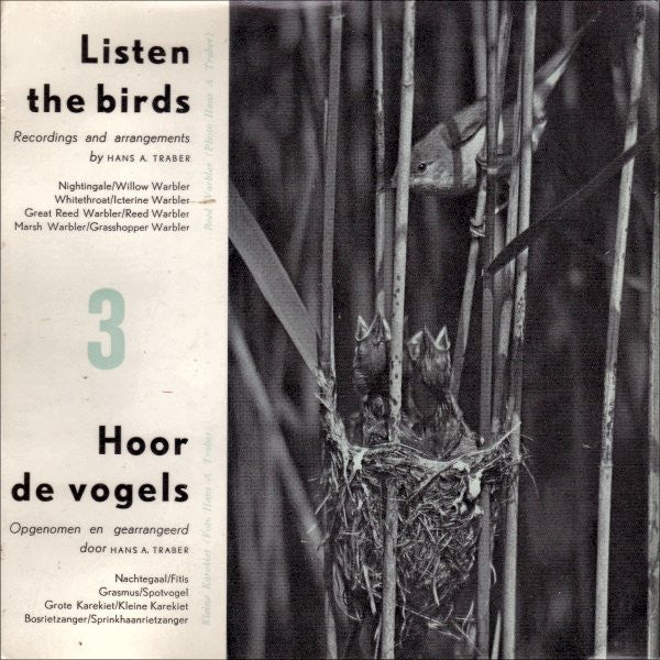 Hans A. Traber : Listen The Birds 3 = Hoor De Vogels 3 (7", EP)