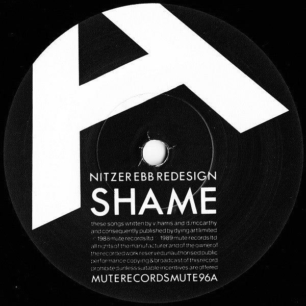 Nitzer Ebb : Shame (7", Single)