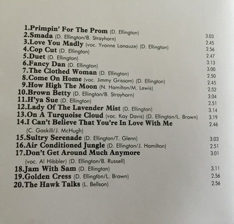 Duke Ellington : The Rare Duke Ellington 1947-1957 (CD, Comp)