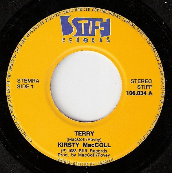 Kirsty MacColl : Terry (7", Single)