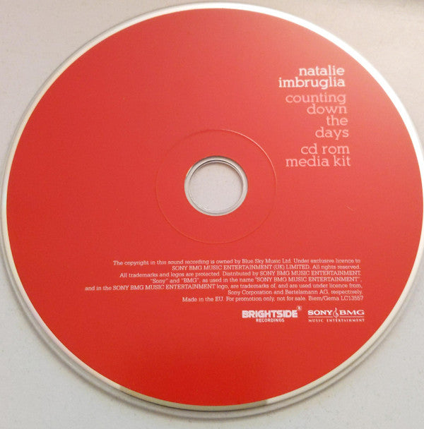 Natalie Imbruglia : Counting Down The Days (VCD, Album, Enh, Promo, Med)