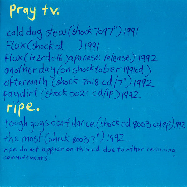 The Fauves, The Glory Box, Pray TV : Dress Ups (CD, EP)