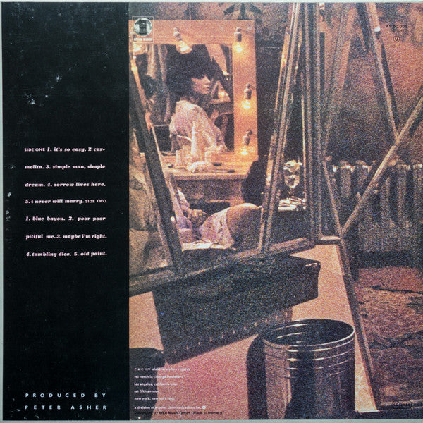 Linda Ronstadt : Simple Dreams (LP, Album, Gat)