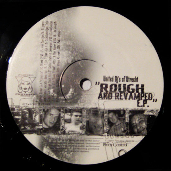 Various : United DJ's Of Utrecht - Volume #1 - "Rough And Revamped EP" (12", EP)