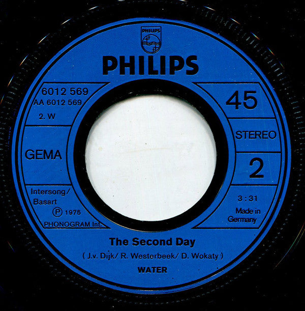 Water (4) : Tonight, Tonight (7", Single)