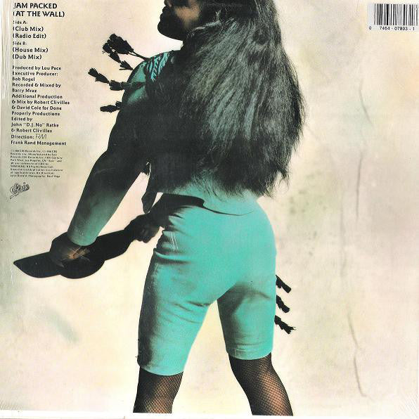 Nicole J McCloud : Jam Packed (At The Wall) (12")