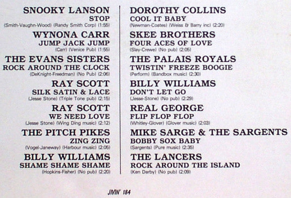 Various : 14 Great All-Time Jivers Vol 3 (LP, Comp)